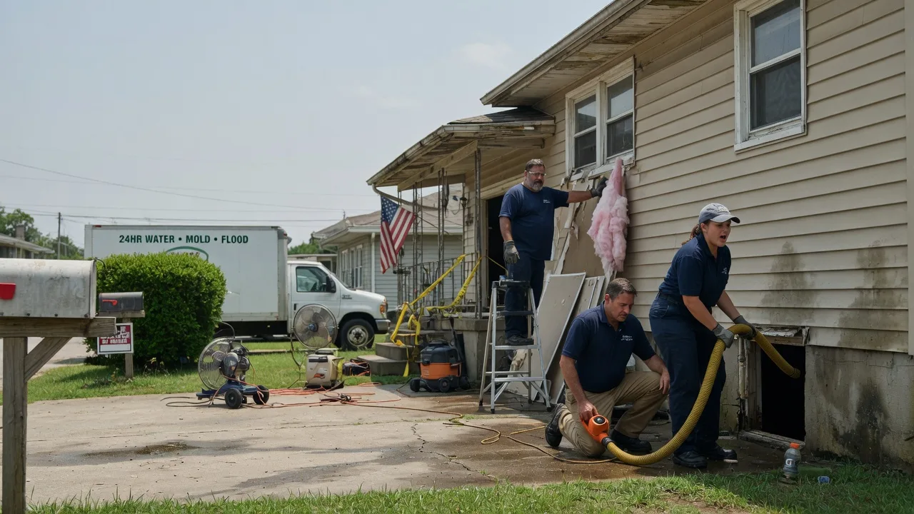 Water Damage Repair in Salem, IL near me